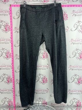 Roots sweatpants joggers dark charcoal gray black Women's Dark Gray Track Pants